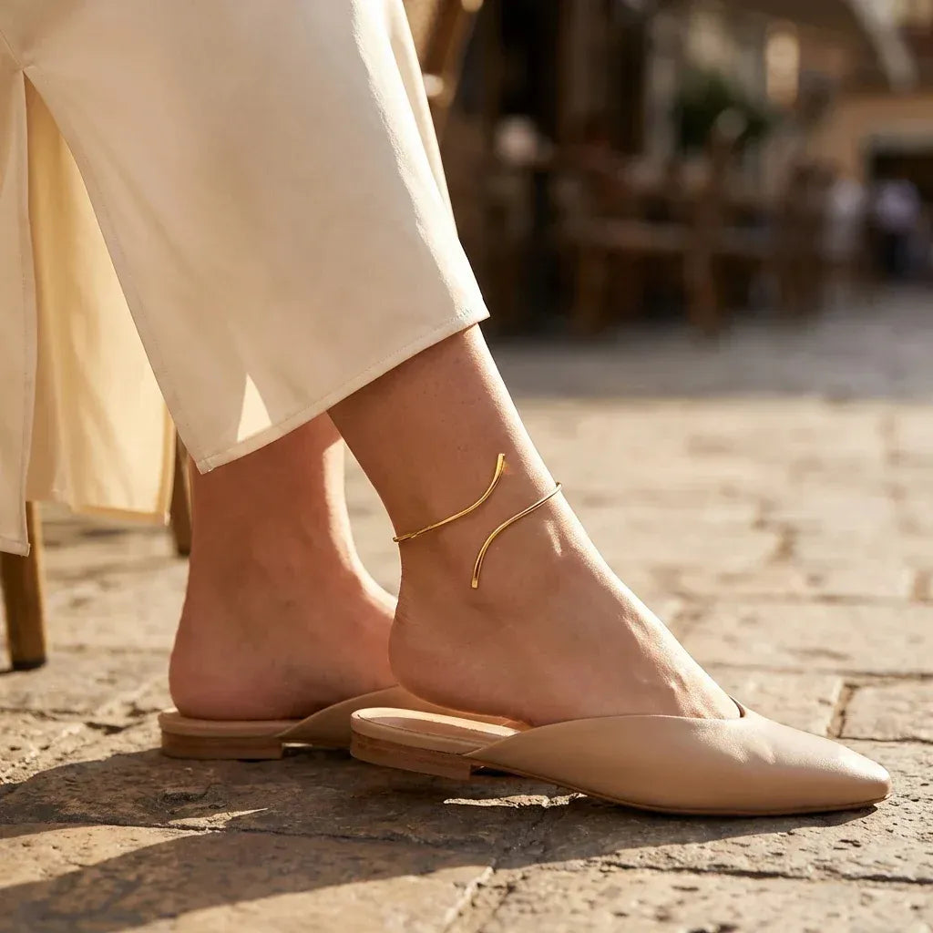 Minimalist Wraparound Anklet Bracelet