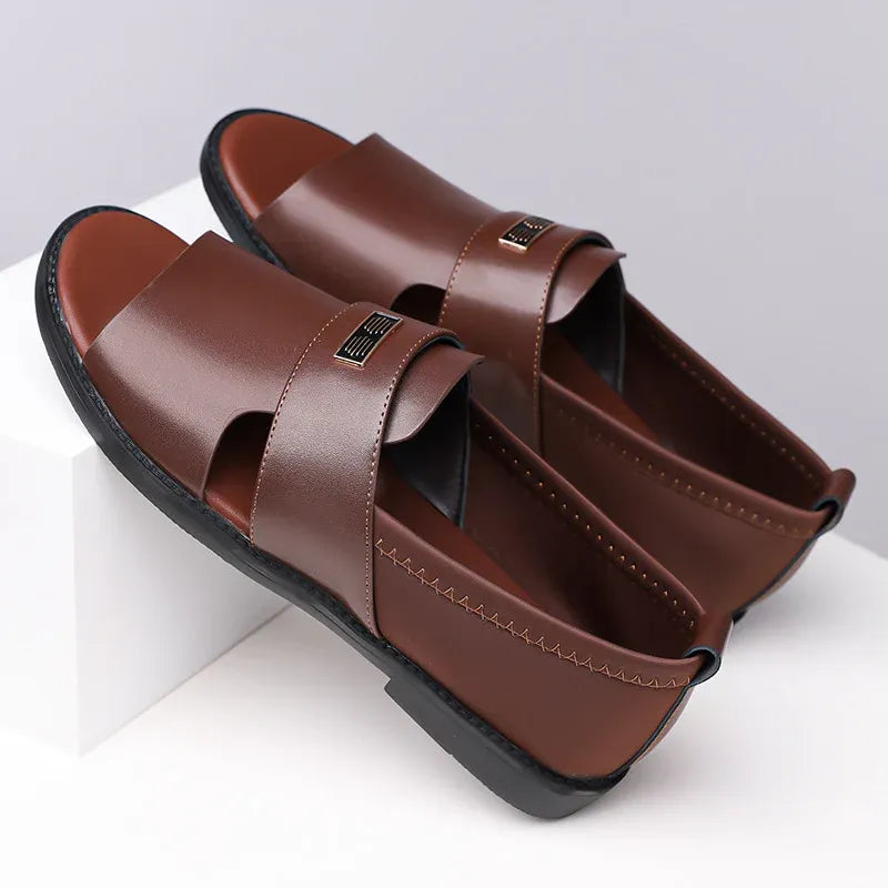 Men’s Open-Toe Slip-On Sandals