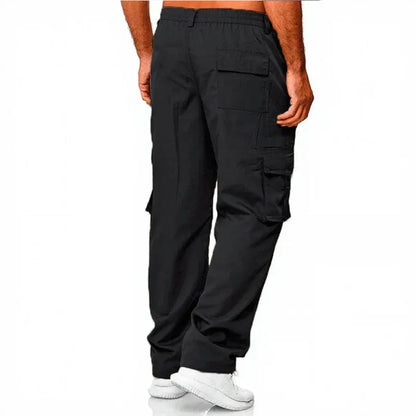 Men’s Urban Cargo Pants with Multi-Pocket Design
