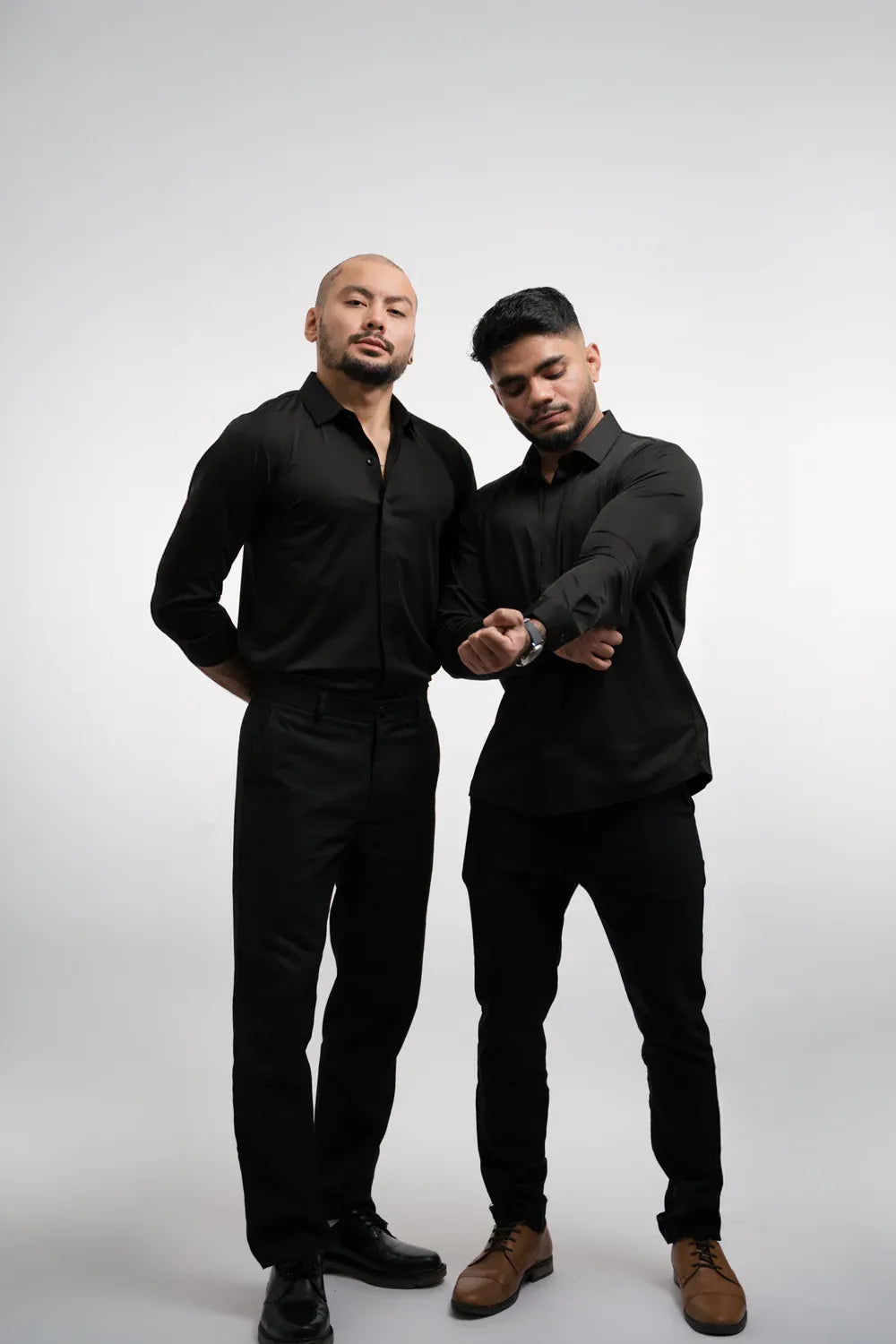 Men’s Wrinkle-Resistant Long-Sleeve Dress Shirt