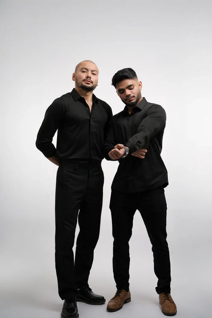 Men’s Wrinkle-Resistant Long-Sleeve Dress Shirt