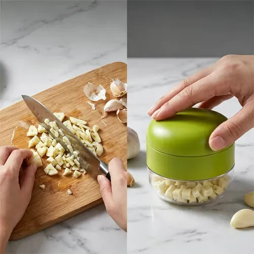 Mini Garlic Dicer with Storage Container