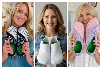 Women's Knit Slip-On Walking Sneakers