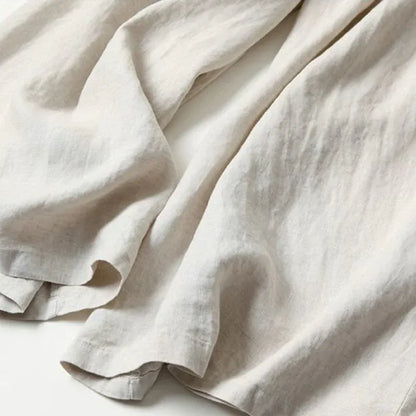 Women’s Linen-Blend Wide-Leg Pants