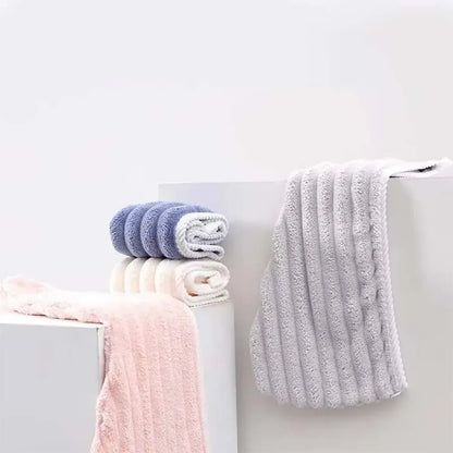 Ultra-Absorbent Plush Hair Drying Towel Wrap