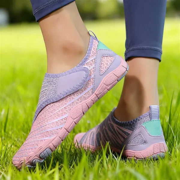 Women's Knit Slip-On Walking Sneakers