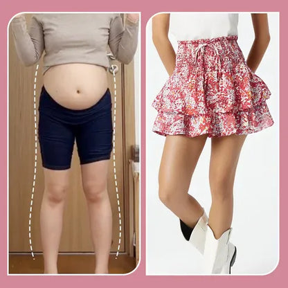 Women’s Floral Ruffle Tiered Mini Skirt
