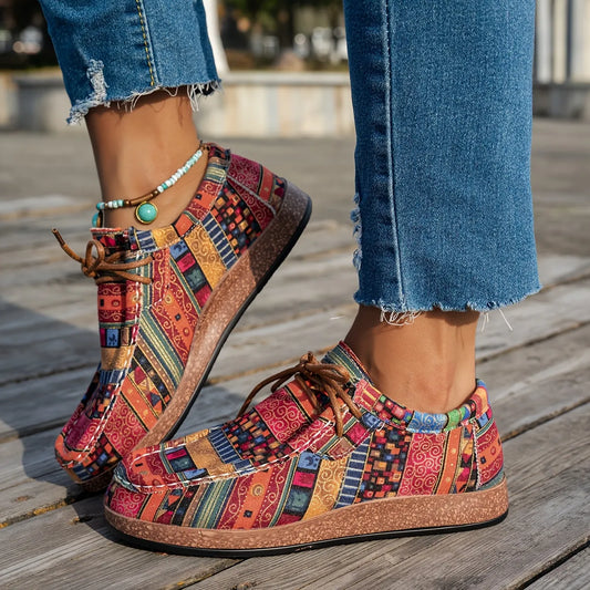 Women's Patterned Casual Comfort Shoes
