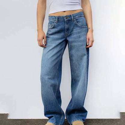 Women’s Vintage Relaxed Wide-Leg Jeans