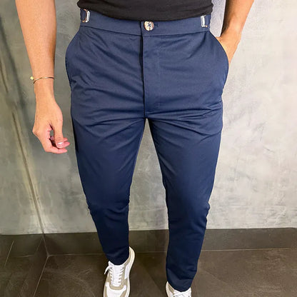 Men’s Slim-Fit Stretch Casual Pants