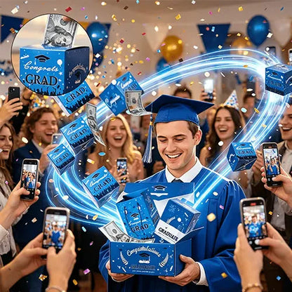 Graduation Surprise Money Gift Box