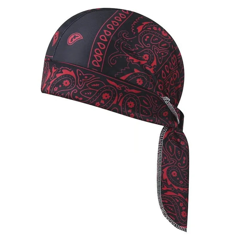 Unisex Paisley Tie-Back Sports Cap