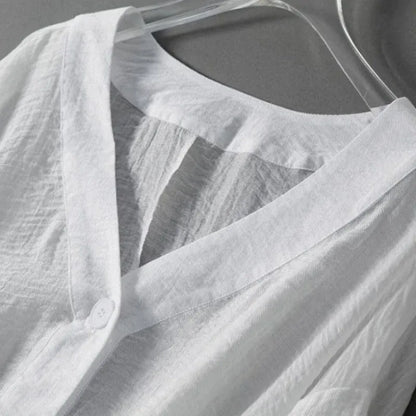 Harper Lightweight Button Front Blouse