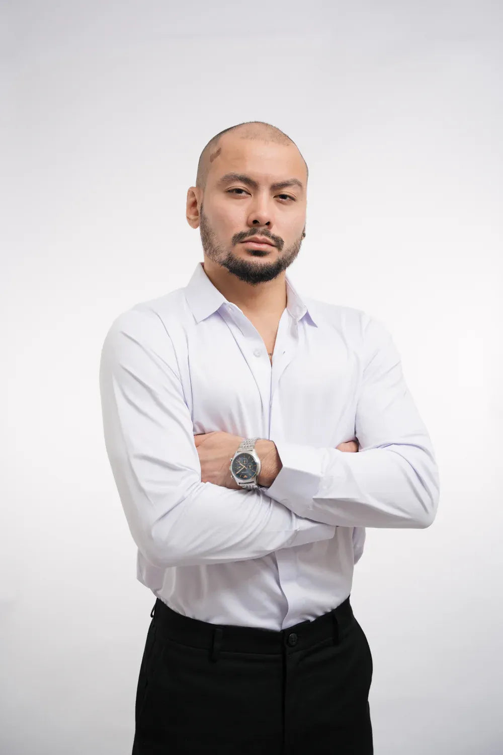 Men’s Wrinkle-Resistant Long-Sleeve Dress Shirt