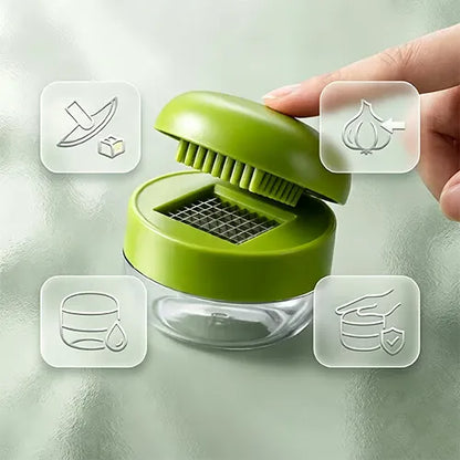 Mini Garlic Dicer with Storage Container