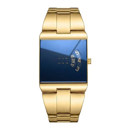 Men’s Luxury Mirror Dial Bracelet Watch