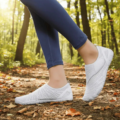 Women's Knit Slip-On Walking Sneakers