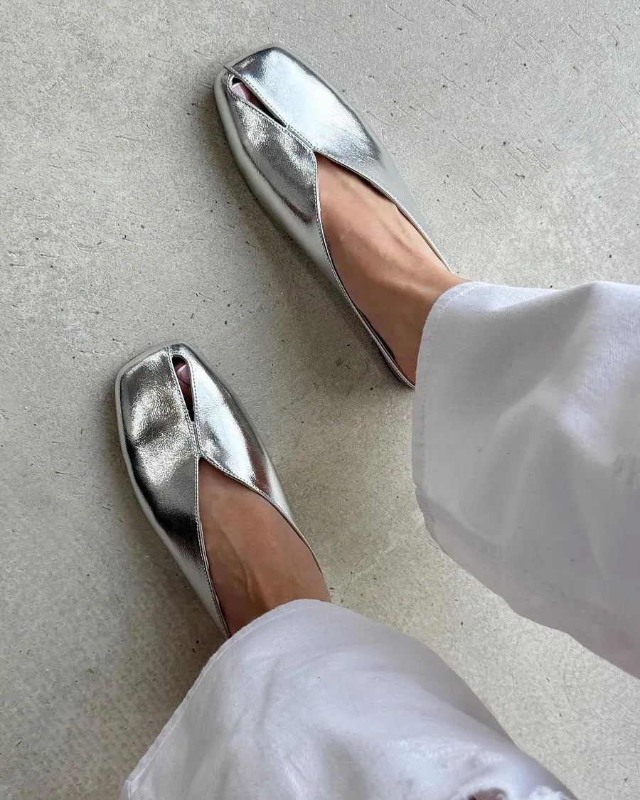 Women's Split Toe Slip-On Sandals