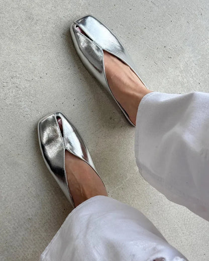 Women's Split Toe Slip-On Sandals