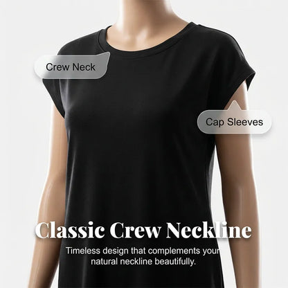 Women’s Oversized Short Sleeve T-Shirt Dress