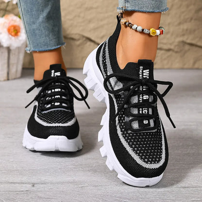 Women’s Breathable Chunky Sole Sneakers