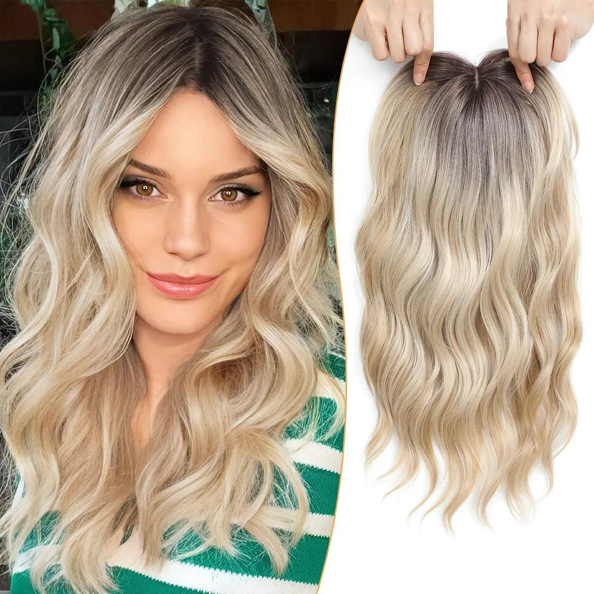 Women's Wavy Hair Topper
