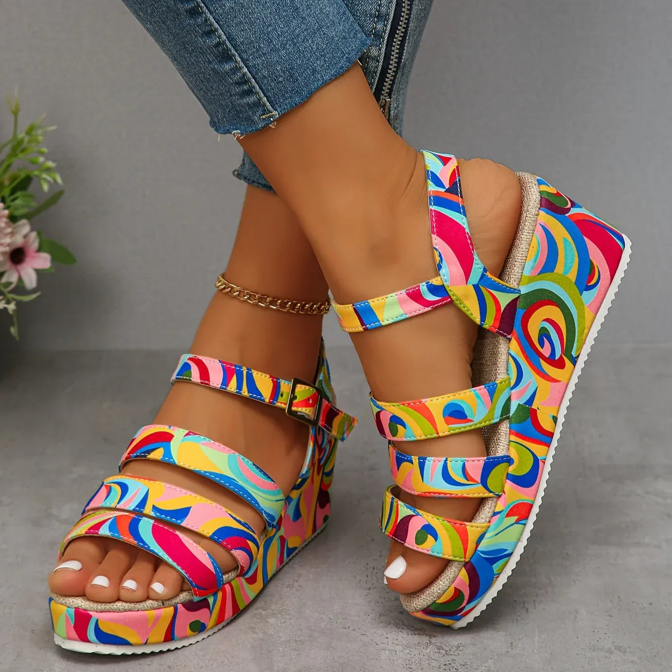 Women's Artistic Platform Sandals