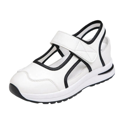 Women’s Cutout Hook-and-Loop Walking Shoes