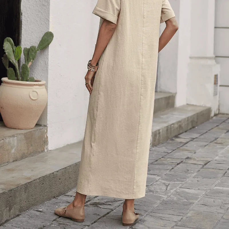 Women’s Casual Split Hem Maxi Dress