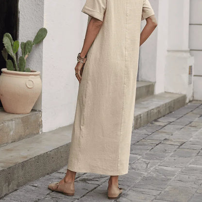 Women’s Casual Split Hem Maxi Dress