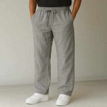 Men’s Relaxed Linen Drawstring Pants