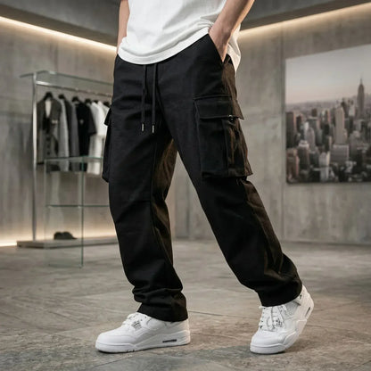 Men’s Lightweight Twill Cargo Pants with Utility Pockets