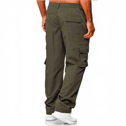 Men’s Urban Cargo Pants with Multi-Pocket Design