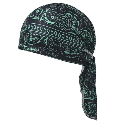 Unisex Paisley Tie-Back Sports Cap