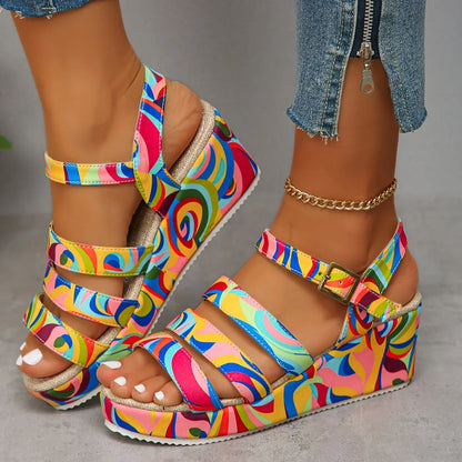 Women's Artistic Platform Sandals