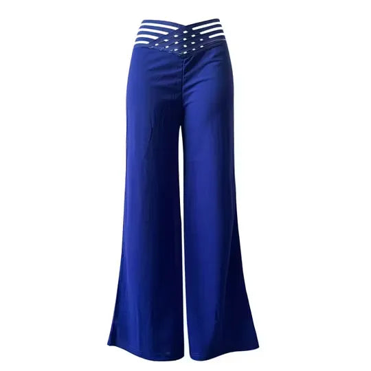 Women's High-Waisted Wide Leg Pants