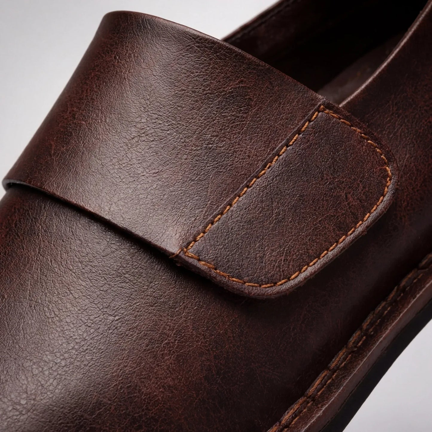 Men’s Classic Leather-Look Slip-On Loafers