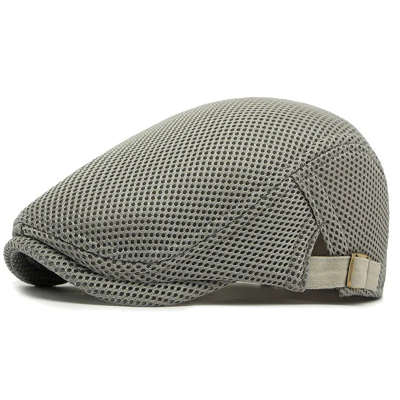 Men’s Breathable Mesh Flat Cap