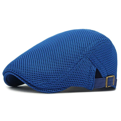 Men’s Breathable Mesh Flat Cap