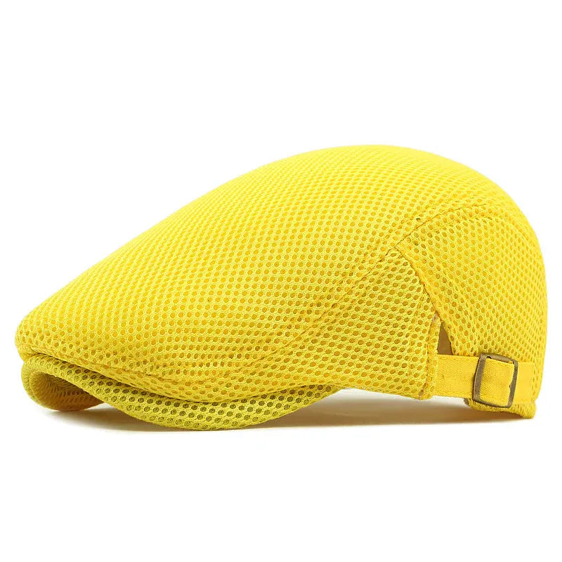 Men’s Breathable Mesh Flat Cap