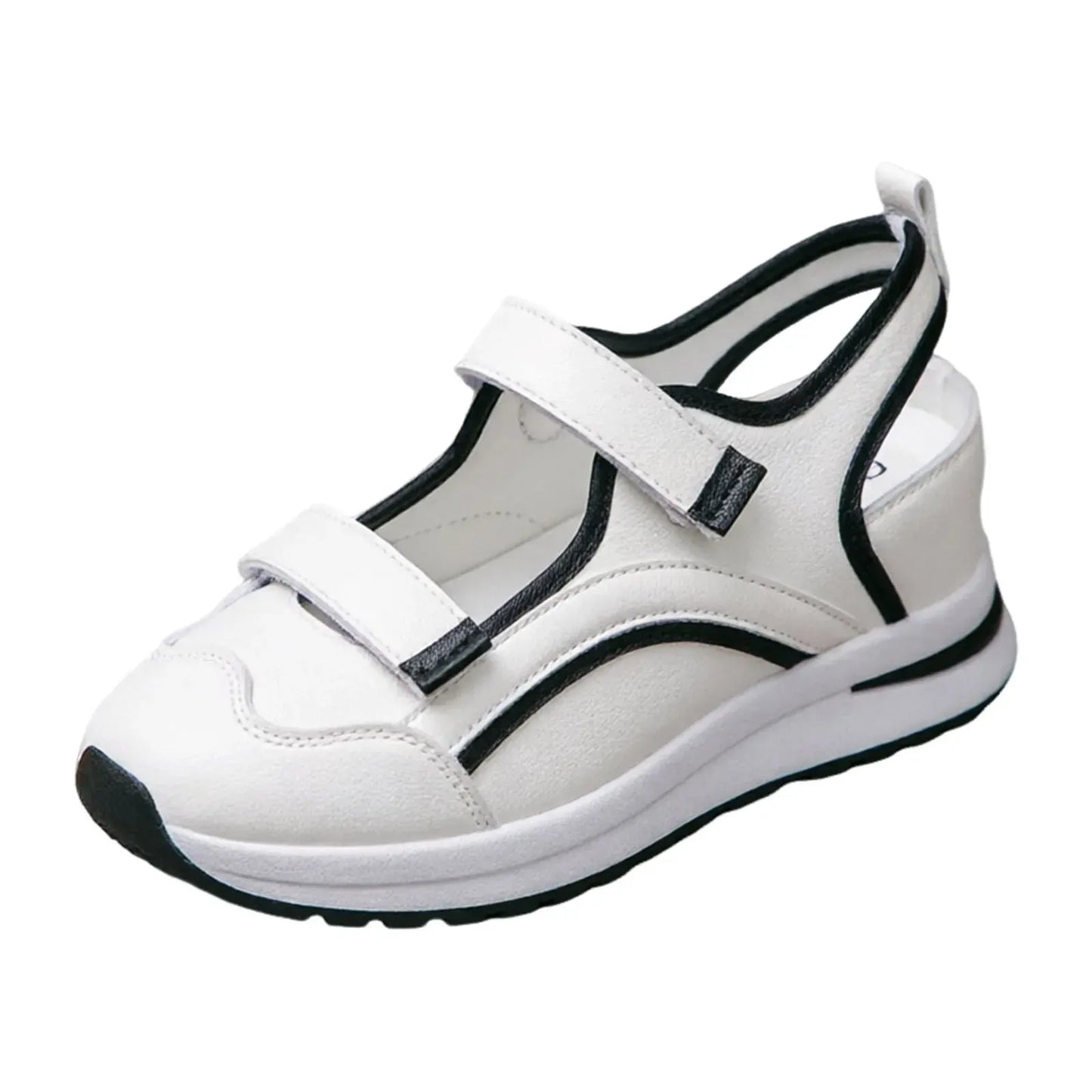 Women’s Cutout Hook-and-Loop Walking Shoes
