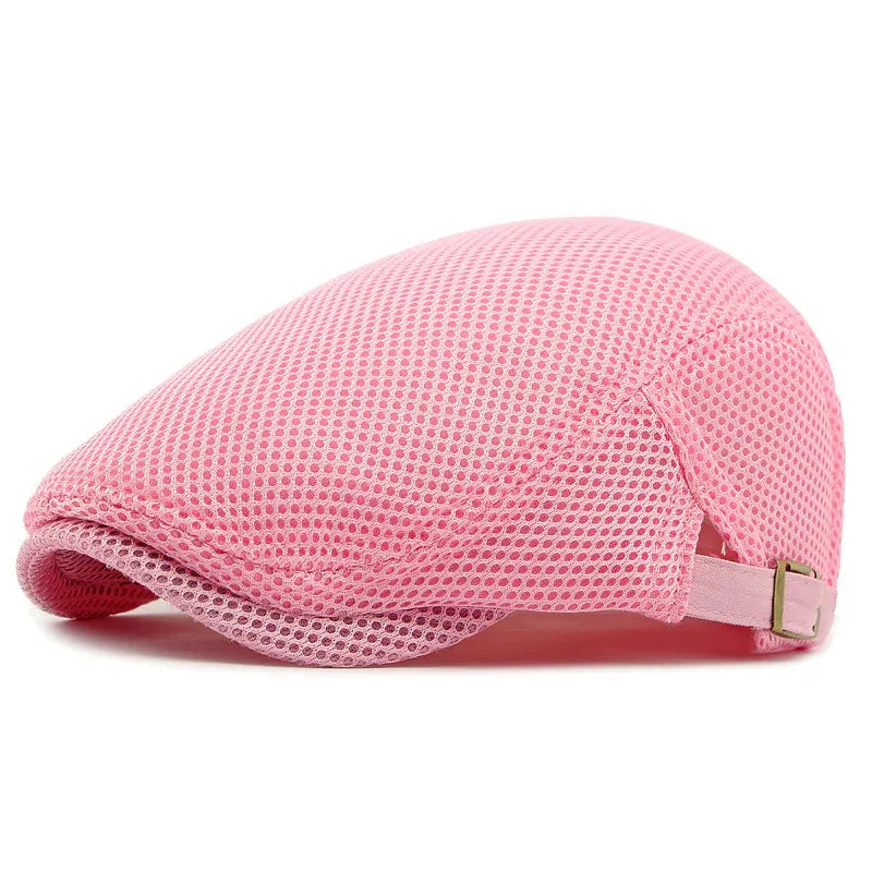 Men’s Breathable Mesh Flat Cap