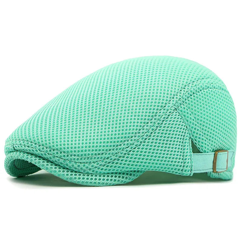 Men’s Breathable Mesh Flat Cap