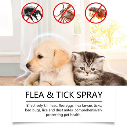 Flea &amp; Tick Spray for Dogs and Cats