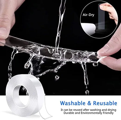 Heavy-Duty Washable Double-Sided Nano Tape