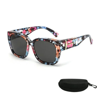 Square Frame Fashion Sunglasses