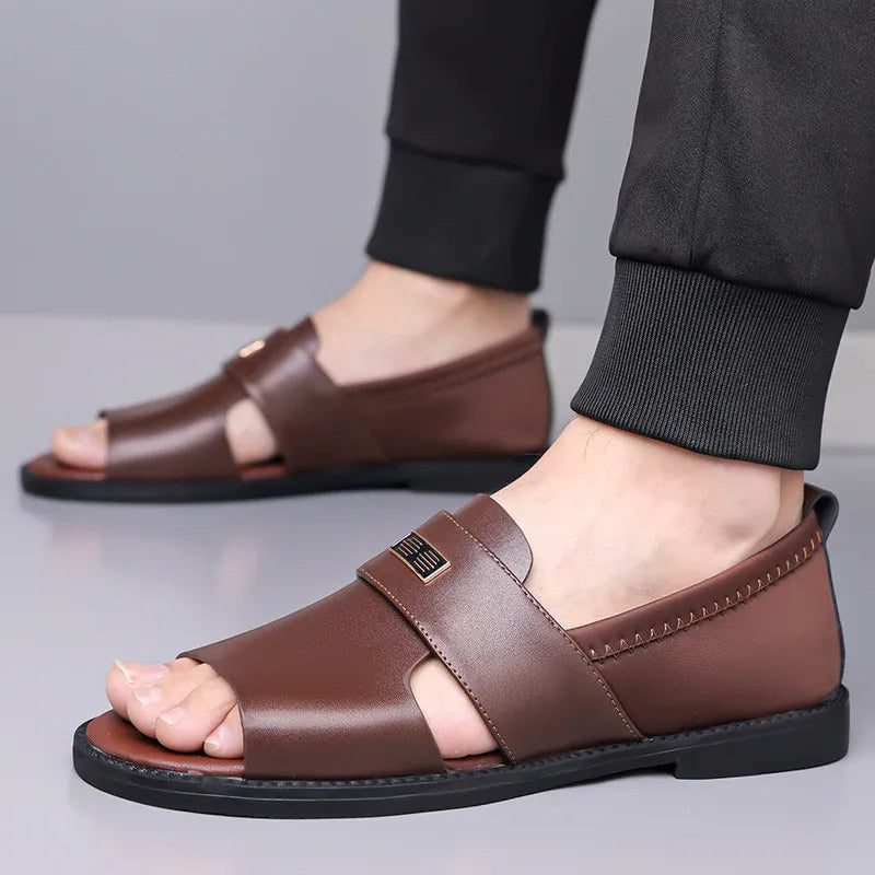 Men’s Open-Toe Slip-On Sandals