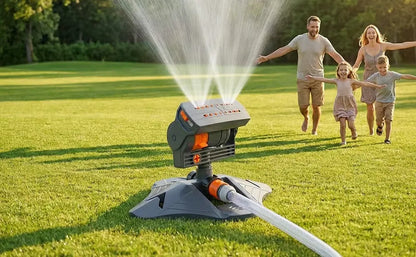 Adjustable Lawn Sprinkler with Wide Base