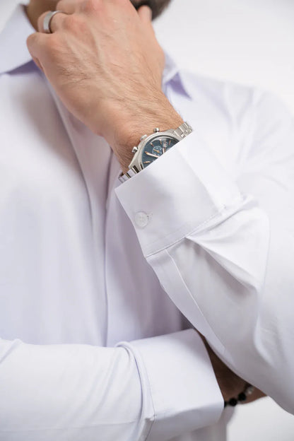 Men’s Wrinkle-Resistant Long-Sleeve Dress Shirt