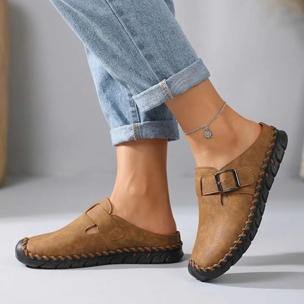 Buckle Strap Comfort Clogs